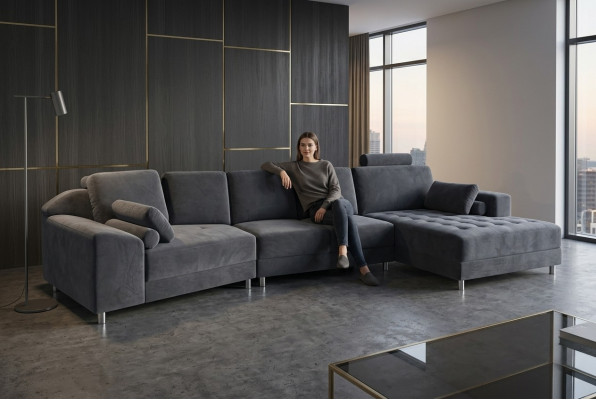 Narożnik Sofa Kanapa Podkładka Narożnik Living Dekoracja Pokój Kanapy Projektanta Krajobrazu