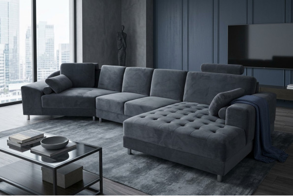 Narożnik Sofa Kanapa Podkładka Narożnik Living Dekoracja Pokój Kanapy Projektanta Krajobrazu