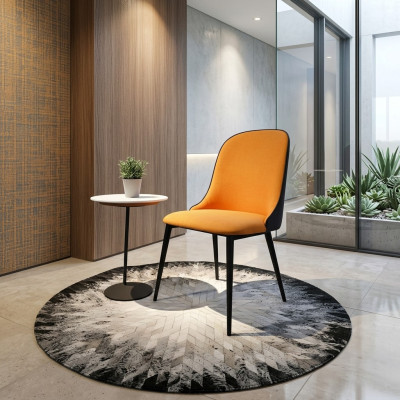 Fotel Metal Podkładka Lounge Club Krzesło Siedziba Relaks Luksusowy Pokój Czeka na Nowy Design