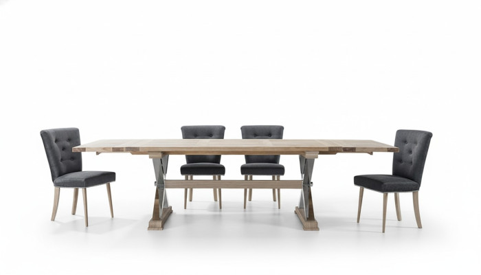 jadalnia Drewno stoły Zestaw do jadalni Krzesło Grupa New Tabela 6 Design