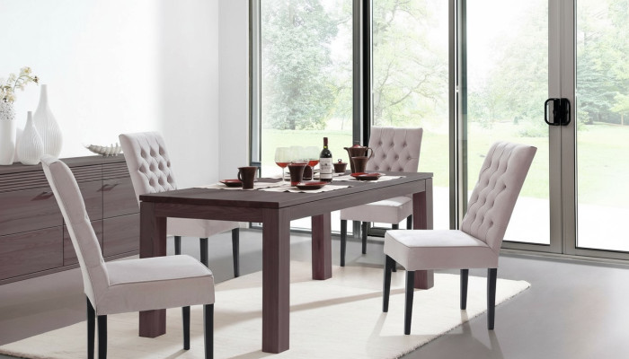 Chesterfield Krzesło Scenografia Lehn Podkładka Ustawić Fotel Grupa 4x Nowa Krzesła
