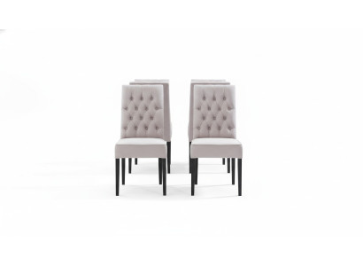 Chesterfield Krzesło Scenografia Lehn Krzesła Podkładka Fotel Grupa 8x Nowy Ustawić