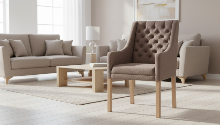 Chesterfield Krzesło Scenografia Krzesła Podkładka Fotel Grupa 8x Nowy Ustawić Lehn