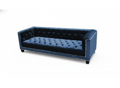 Elegancka designerska kanapa Podkładka Chesterfield sofa kanapy sofy trzyosobowe Aksamit