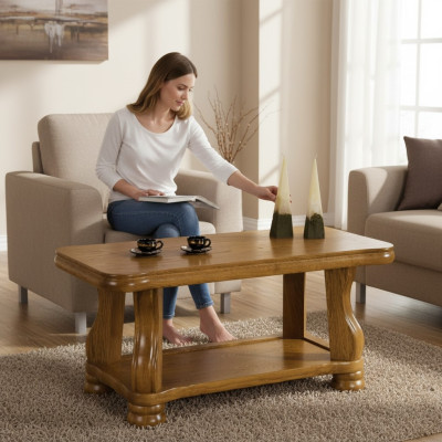 Praca oryginalny fizyczny Drewno Sofa stoły Classic Living Room Tabela stolik kawowy