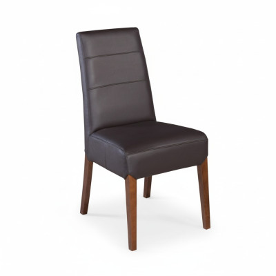 Zestaw 6x Krzesło do jadalni Skóra Solidne drewno Krzesło Designerskie krzesła do jadalni Krzesła