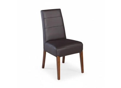 Zestaw 6x Krzesło do jadalni Skóra Solidne drewno Krzesło Designerskie krzesła do jadalni Krzesła