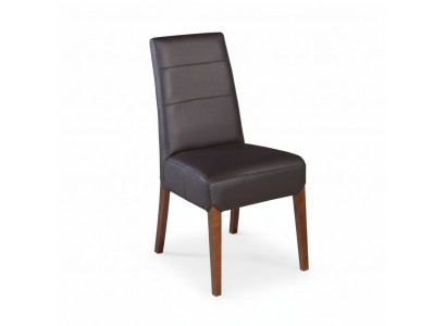 Zestaw 6x Krzesło do jadalni Skóra Solidne drewno Krzesło Designerskie krzesła do jadalni Krzesła
