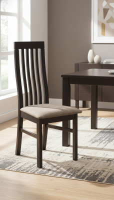 Zestaw 2x Materiał Solidne drewno Krzesło designerskie krzesło do jadalni Krzesła jadalnia