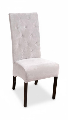 Designerskie krzesło Chesterfield Solidne drewno Krzesło designerskie krzesło do jadalni Krzesła Podkładka