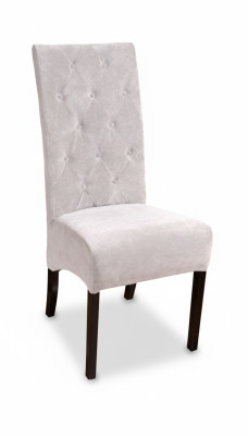 Zestaw 2x designerskich krzeseł Chesterfield Solidne drewno Krzesło designerskie krzesła do jadalni