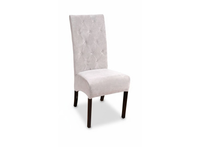 Zestaw 2x designerskich krzeseł Chesterfield Solidne drewno Krzesło designerskie krzesła do jadalni
