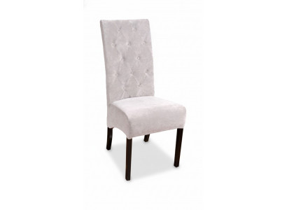 Zestaw 8x Chesterfield designerskie krzesło do jadalni Solidne drewno Krzesło designerska podkładka