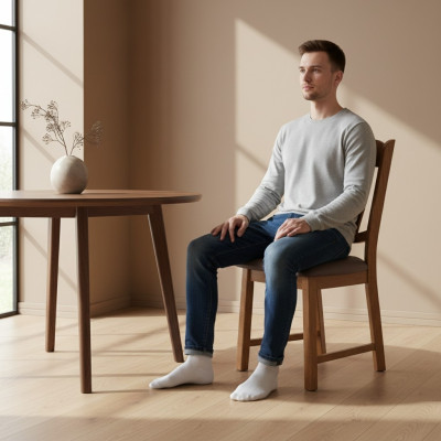 Design 4x Krzesła Zestaw Gastro Nowa jadalnia Krzesło Ustawić Fotel Podkładka Grupa