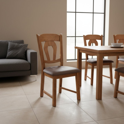 Design 4x Krzesła Zestaw Gastro Nowa jadalnia Krzesło Ustawić Fotel Podkładka Grupa