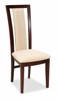 Classic 6x Fotel Krzesło Designer Drewno Materiał Podkładka Krzesła Gastro jadalnia