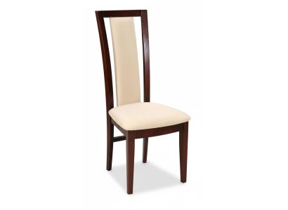 Classic 6x Fotel Krzesło Designer Drewno Materiał Podkładka Krzesła Gastro jadalnia