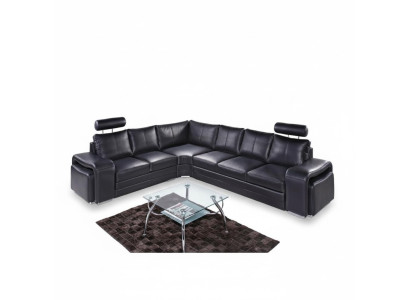 Narożnik kanapa Żywy krajobraz Podkładka Narożnik Sofa Couch Siedziba Ustawić Modern Skóra