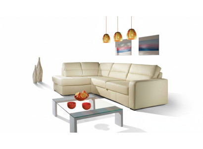 Narożnik kanapa Żywy krajobraz Narożnik 100% Skóra Sofa Siedziba Ustawić Modern