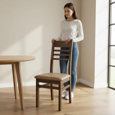 Design Zestaw 8x Krzesło Fotel Podkładka Krzesła Gastro jadalnia Materiał Nowość