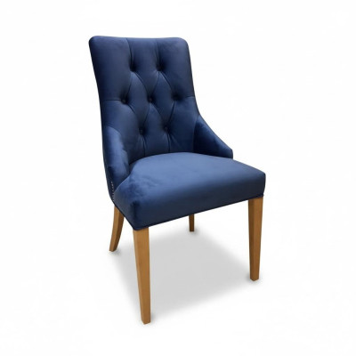 Zestaw Chesterfield 6x Krzesło do jadalni Fotel Materiał Podkładka Krzesło Gastro jadalnia