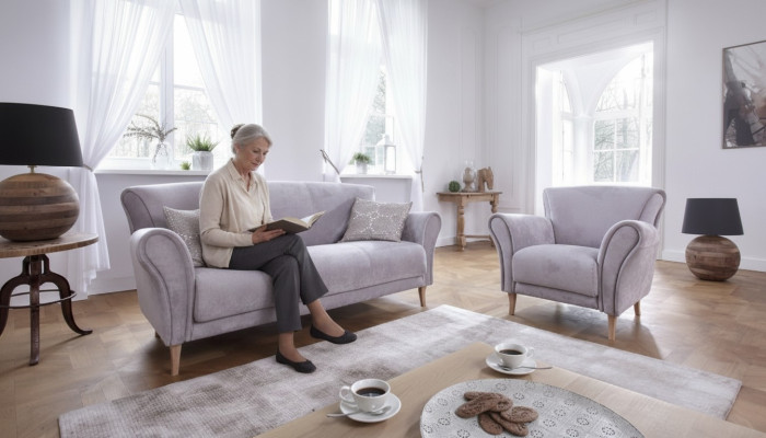 Zestaw sofowy 3+1 miejsce do siedzenia Sofy Kanapa Podkładka Ustawić Classic Couches Material