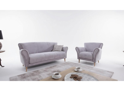 Zestaw sofowy 3+1 miejsce do siedzenia Sofy Kanapa Podkładka Ustawić Classic Couches Material
