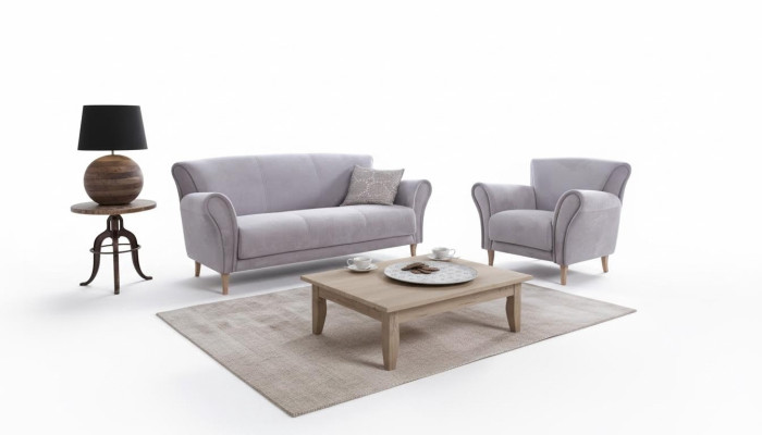 Sofa 3 miejsce do siedzenia Sofy Kanapa Podkładka Ustawić Modern Couches Materiał Siedziba