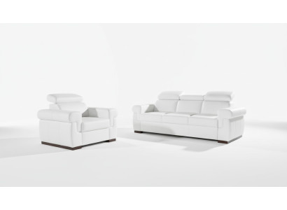 Sofa 2 miejsce do siedzenia Design Sofy Podkładka Modern Siedziba Materiał Skóra Dwumiejscowa Nowość