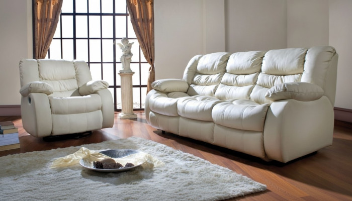 Kanapa kinowa Sofa trzyosobowa 2 miejsce do siedzenia Podkładka sofa Skóra sofy kanapy