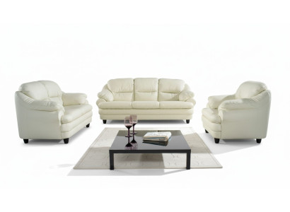 Sofa 2 miejsce do siedzenia Design Sofy Podkładka Kanapy Skóra Relaks Deco Modern Siedziba