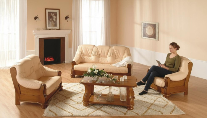 Classic Fotel Skóra 1 miejsce do siedzenia Kanapa Sofa Podkładka Jednoosobowa 1-osobowa Nowy telewizor