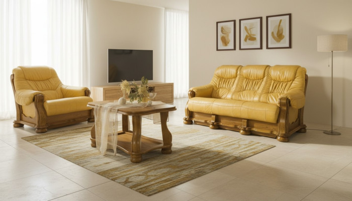 Sofa dwuosobowa 2 miejsce do siedzenia Sofy klasyczne Podkładka Nowe kanapy (ref. 3+1 osobowa)