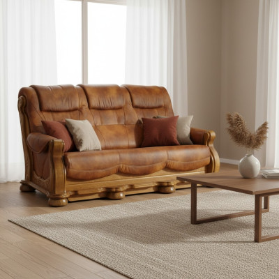 Sofa 3 miejsce do siedzenia Siedziba Classic Żywy krajobraz Sofy Kanapy Podkładka