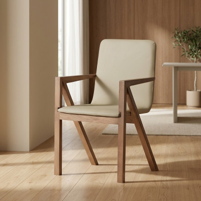 Design Krzesło Fotel Drewno Krzesła Prawdziwy Praca fizyczna Lounge Club Fotel Lehn Krzesła