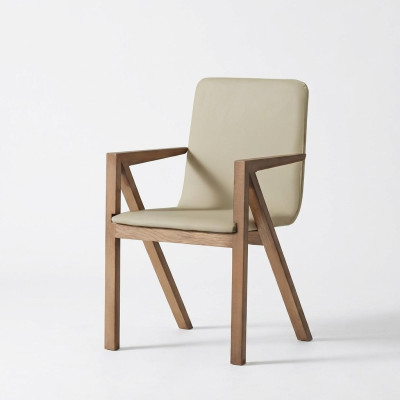 Design Krzesło Fotel Drewno Krzesła Prawdziwy Praca fizyczna Lounge Club Fotel Lehn Krzesła