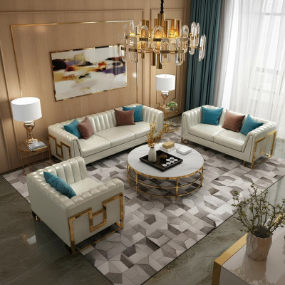 Ustawić kanapę Podkładka Skóra Sofa Kanapy Podkładka Siedziba 2+1 Designer