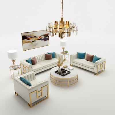 Ustawić kanapę Podkładka Skóra Sofa Kanapy Podkładka Siedziba 2+1 Designer