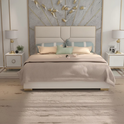 Łóżko Podkładka Design Luksusowe łóżko hotelowe Małżeństwo 180x200cm Sleep Pokój