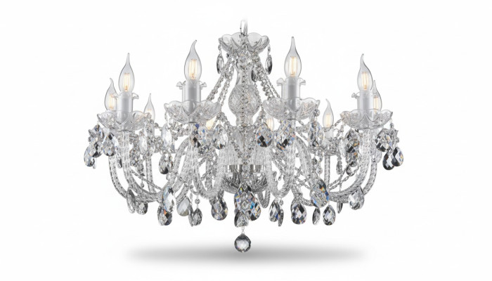 Klasyczna osłona lampy żyrandol Lampa kryształowa New Bohemian