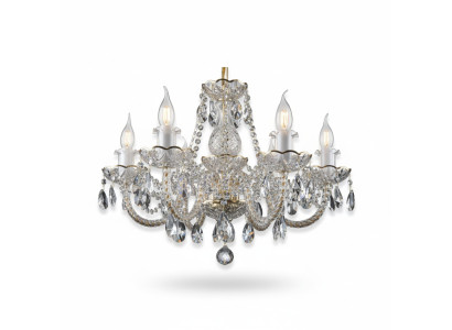 Kron żyrandol Lampa pokrywa kryształ Classic Oświetlenie świateł