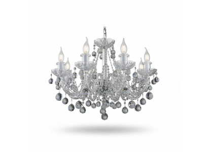 Lampa stołowa w stylu barokowym żyrandol Stolik nocny Lights Bohemia Żarówka