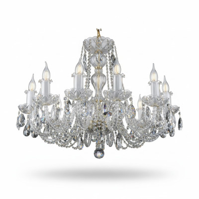 Świecznik Kron Lampa Lampa sufitowa kryształ Lampy Oświetlenie Bohemia Lampa