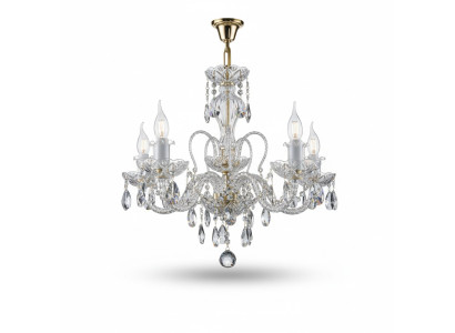 Kron Żyrandole Lampa Plafonniery Oprawy Lampy Cristal Éclairage Bohemia