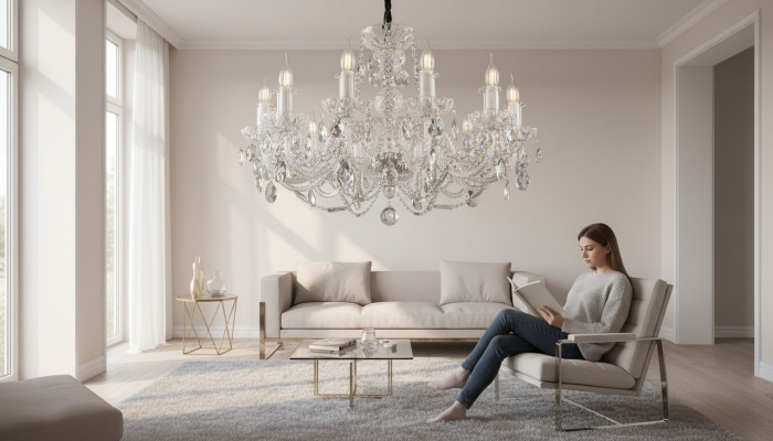 Żyrandol lampa lampa lampy sufitowe lampy kryształowe oświetlenie klasyczne