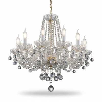 Bohemia żyrandol Luxe Crystal Cover Lights Ręcznie robione żyrandol Nowość