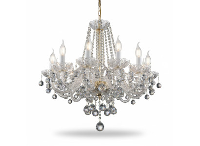 Bohemia żyrandol Luxe Crystal Cover Lights Ręcznie robione żyrandol Nowość