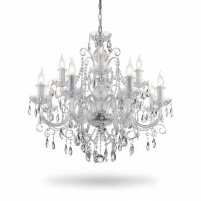 Bohemia Luxe Crystal Cover Lights Ręcznie robione żyrandol Nowe