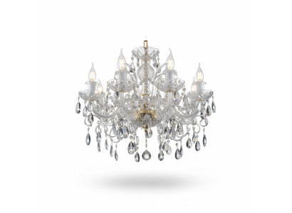 Noble Design Lampa z Kryształowe kamienie świecznik żyrandol Lampy sufitowe