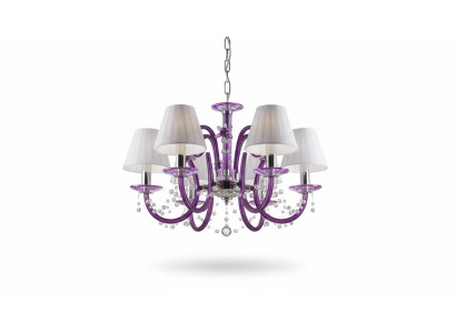 Lampa wisząca Lampa sufitowa Reflektor sufitowy Spot żyrandol Bohemia z kloszem wspornikowym